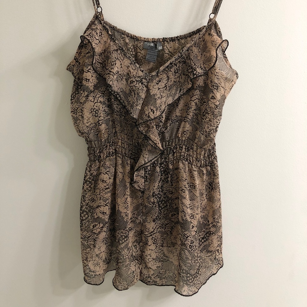 POETRY floral tank top.